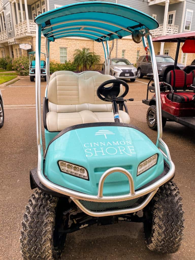 Cinnamon Shore golf cart rentals